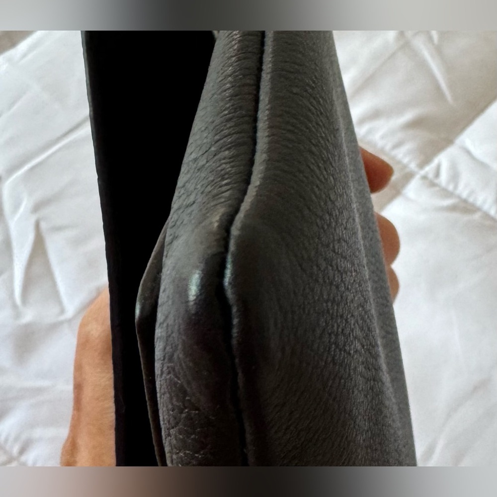 Louis Vuitton Mylockme Pochette Noir Chain Shoulder Crossbody Wristlet Clutch - Picture 14 of 16